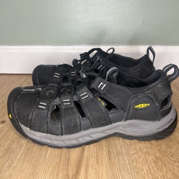 KEEN Utility Men’s 9 D Atlanta II Cooler Size Black Steel Toe Men Shoes Sandals - Picture 7 of 11